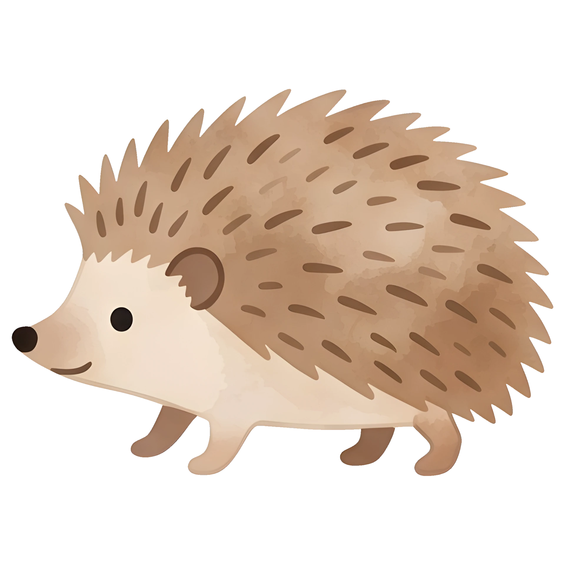 A small hedgehog illustration